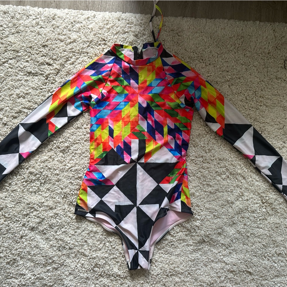 Mara Hoffman One Piece Classic Swimsuit Size M